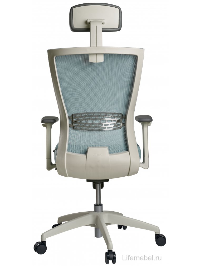 Компьютерное кресло Airex AIRE-101W голубое
