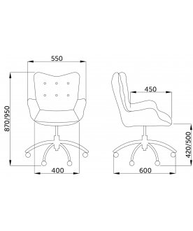 Компьютерное кресло Bella