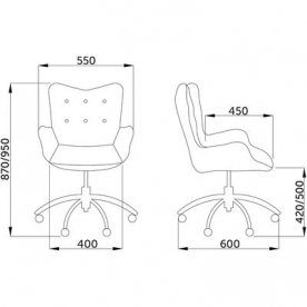 Компьютерное кресло Bella