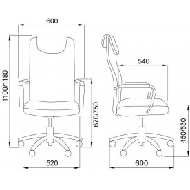 Компьютерное кресло Germes