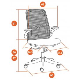 Компьютерное кресло MESH-10