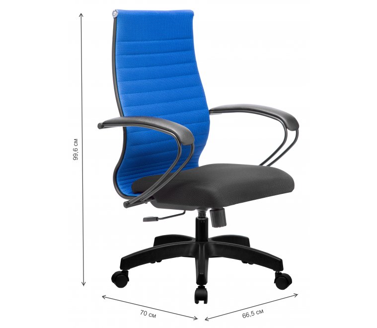 Компьютерное кресло МЕТТА-19 синий