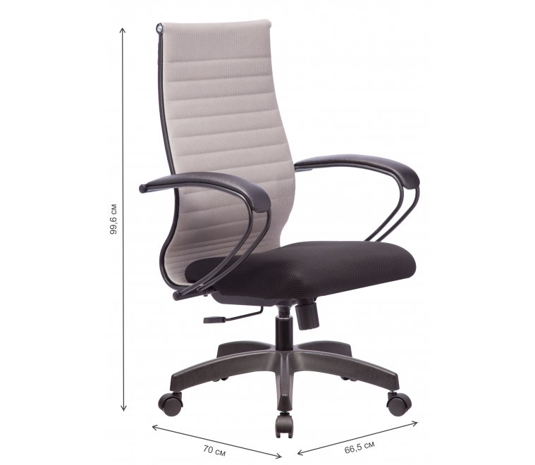 Компьютерное кресло МЕТТА-19 светло-серый