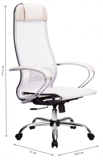 Компьютерное кресло МЕТТА-4 белый