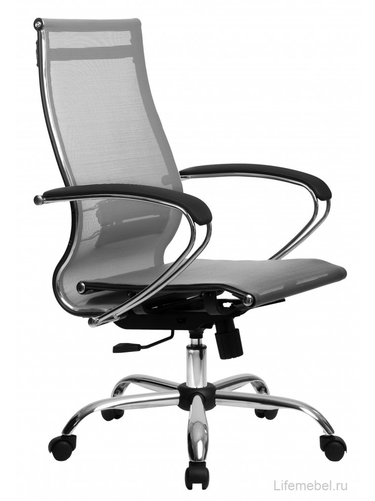 Компьютерное кресло МЕТТА-9 серый / серый