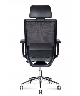 Компьютерное кресло Mono black chrom