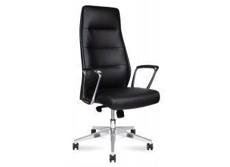Компьютерное кресло Nancy black leather