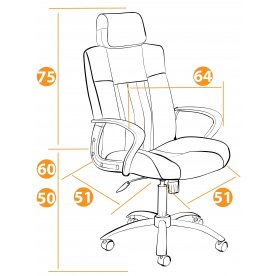 Компьютерное кресло Oxford