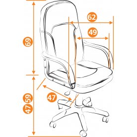 Компьютерное кресло Парма