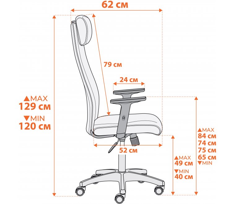 Компьютерное кресло Pragmatic PLT черный 2603