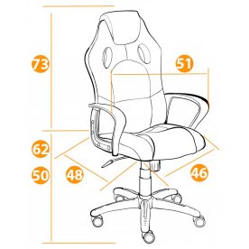 Компьютерное кресло Racer Be