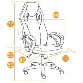 Компьютерное кресло Racer GT Military