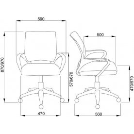 Компьютерное кресло Ricci New