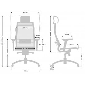 Компьютерное кресло Samurai S-3.051 MPES