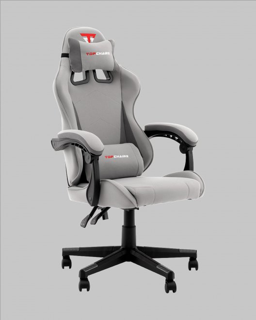 Компьютерное кресло спортивное Рокси серый