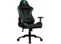 Компьютерное кресло ThunderX3 RC3 black-cyan air hex с подсветкой 7 цветов