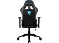 Компьютерное кресло ThunderX3 RC3 black-cyan air hex с подсветкой 7 цветов