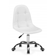 белый / хром