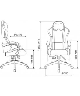 Компьютерное кресло Zombie Predator