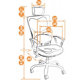 Компьютерное кресло «Кронос» (Cronos)