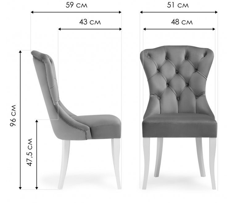 Деревянный стул Милано 1 зеленый / белый
