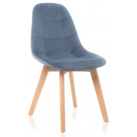 Деревянный стул Filip blue
