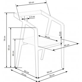 Деревянный стул Azul 2