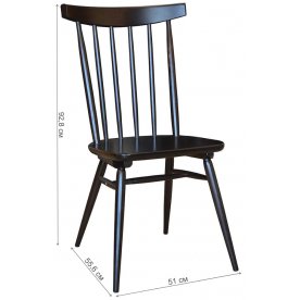 Деревянный стул Самурай