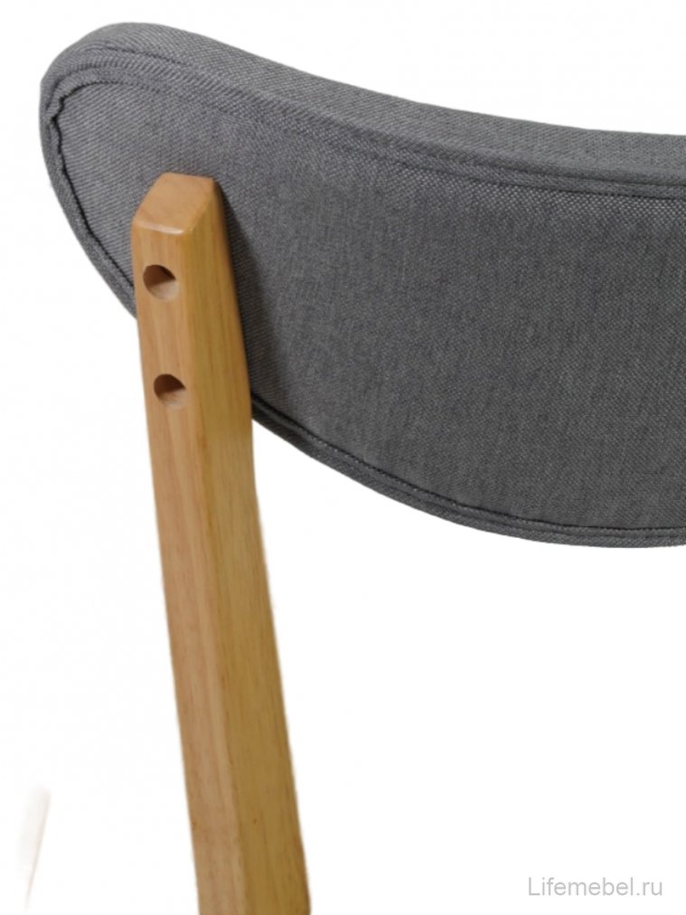 Деревянный стул Brando 130 серый / дуб