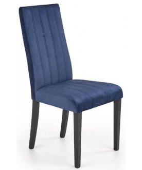 Деревянный стул Diego 77 темно-синий / черный