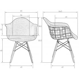 Кресло 620PP-002LMZL Daw Rachel