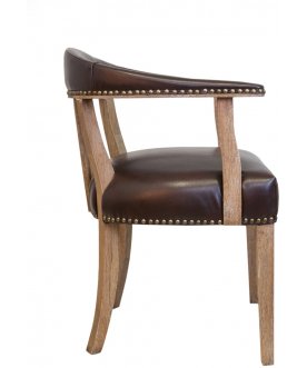 Мягкий стул с подлокотниками Tanner