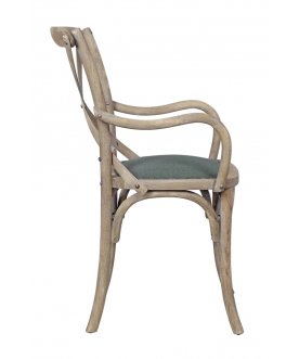 Стул Cross Back Old Arm