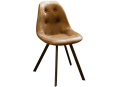 Деревянный стул Eames браун / loft