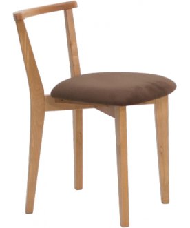 Деревянный стул Франк натуральное дерево / коричневый
