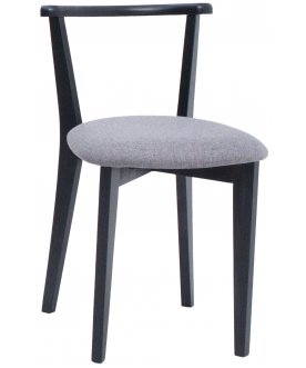 Деревянный стул Франк ПМ черный / серый