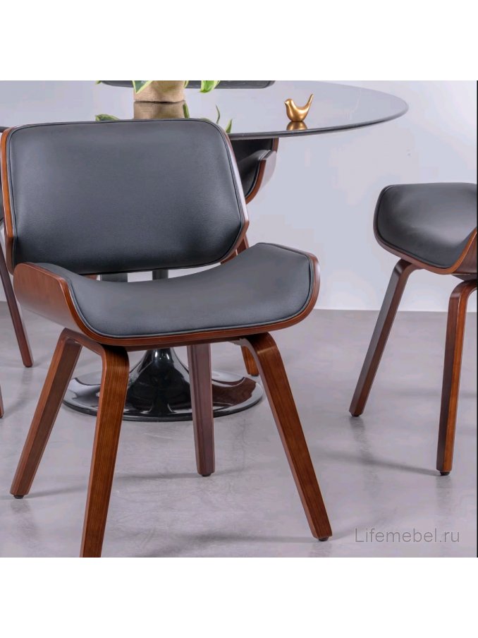 Стул Harmony Echo черный / коричневый