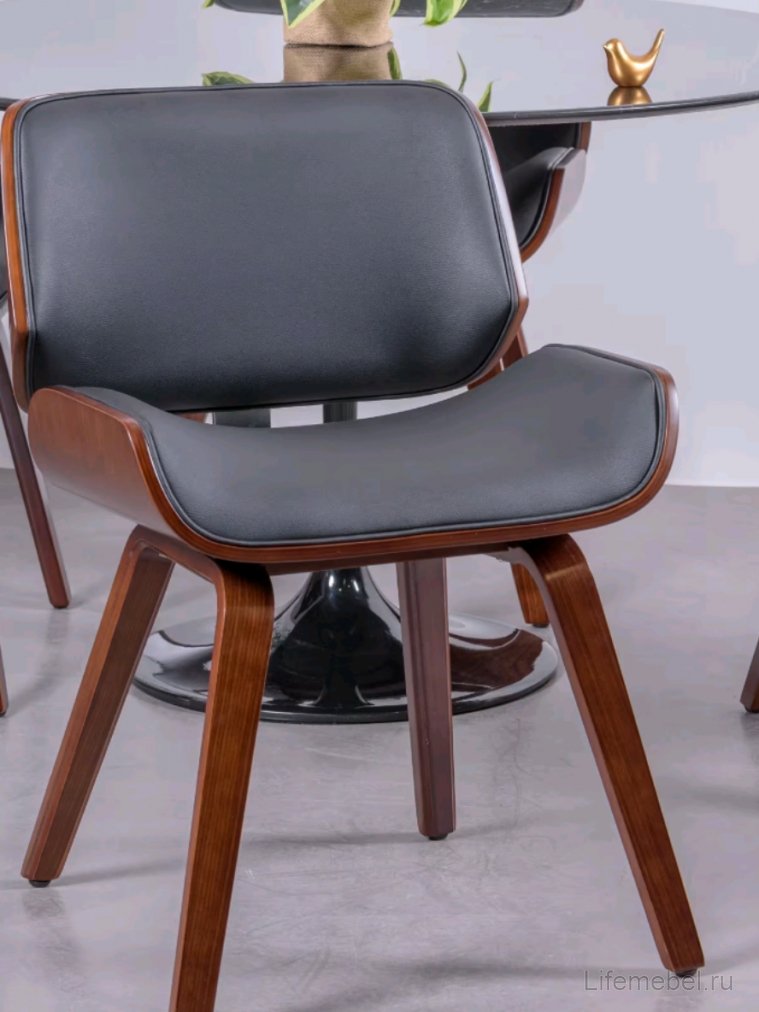 Стул Harmony Echo черный / коричневый