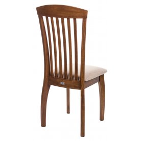 Стул JIN D-838 дуб / светлая рогожка