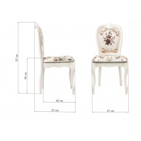 Стул Prinsvang butter white