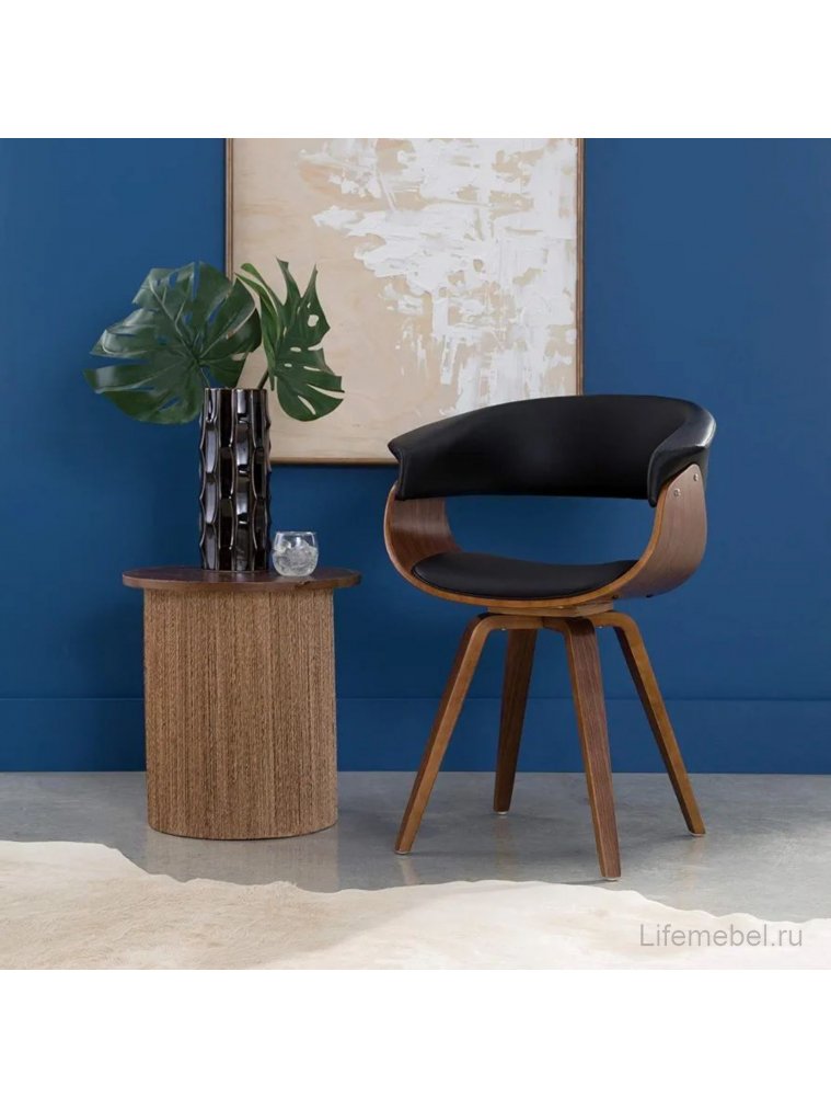 Стул Synchrony черный / коричневый