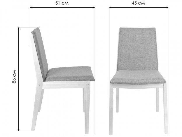 Деревянный стул Твит натуральное дерево / бежевый