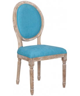 Стул Volker Oak Light Blue