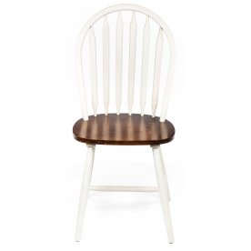 Стул CIVIC Windsor dark oak / antigue white