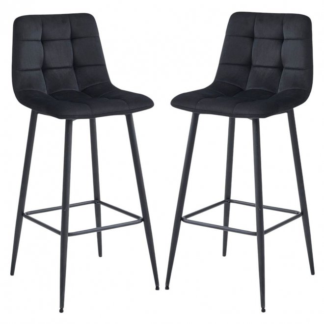 Комплект барных стульев Fusion черный