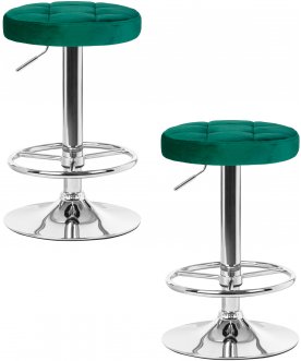 Комплект стульев Bruno зеленый