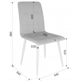 Комплект стульев Мартин