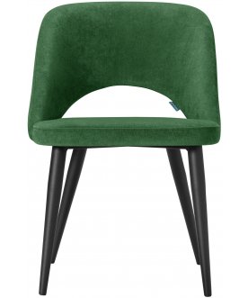 Стул-кресло Lars зеленый / черный
