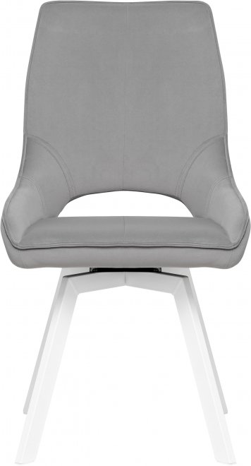 Кресло Галвес 360 серый / белый