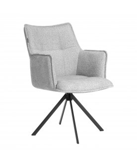 Стул-кресло Lutz vt shape silver